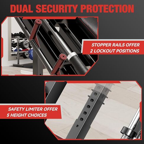 Waxman Leg Press Hack Squat Machine Combo, 2-in-1Leg Exercise Machine with Linear Bearing, Special for Lower Body with Weight Storage for Quads, Hamstring in Kuwait