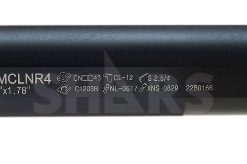 شارس 1-1/2 × 14 بوصة RH S24U-MCLNR-4 مبرد قضيب التثقيب القابل للفهرسة + CNMG 431 432 433 إدراج 404-7994 م] in Saudi Arabia