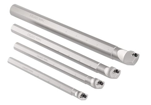 مجموعة قضبان مملة قابلة للفهرسة من 4 قطع من Accusize Industrial Tools Sclcr، بدون حشوات، تعمل مع Ccmt 32.5 وCctg 32.5 إدراجات، 1/2 بوصة، 5/8 بوصة، 3/4 بوصة، و1 بوصة، P252-S411 in Saudi Arabia