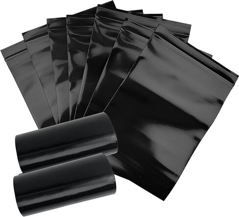 Sanitary Napkin Disposal Bags, Women Tampon Disposal Bags for Feminine Hygiene, Self-sealing, Black, 120 pcs (4 x 6 inches) in Saudi Arabia