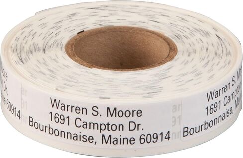 Personalized Large Print Self-Stick Address Labels 500 - Gold in Kuwait