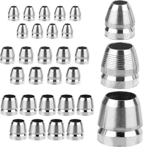 30pcs Round Axe Handle Wedge Kit, 8mm, 10mm, 12mm Sturdy Carbon Steel Axe Wedge Metal Hammer Sledge Accessories for Reinforcing in Saudi Arabia