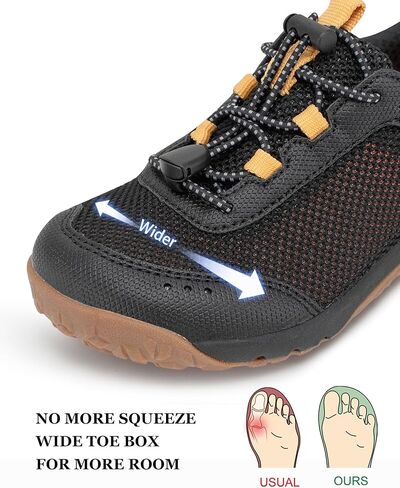 Kids Water Shoes for Boys Girls Toddler Quick-Dry Barefoot Aqua Socks for Beach Swim Pool Wide Toe Box Non-Slip in Saudi Arabia