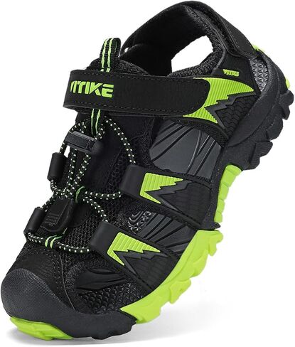 JMFCHI Boys Girls Sports Sandals Summer Kids Closed Toe Outdoor Sandals Athletic Water Shoes Sandals Child Pool Beach Sandals Quick Drying Slip Resistant in Saudi Arabia