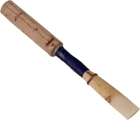 BQLZR Oboe Reeds Cork Reeds Strength متوسطة 2.5 مصنوعة يدويًا من قصب المزمار مع أنبوب بلاستيكي للمبتدئين، حزمة من 5 ملحقات المزمار in Saudi Arabia