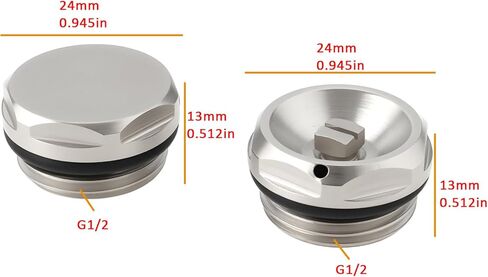 2 Pcs Central Heating Radiator Exhaust Valve Plug Copper G1/2 Suitable for UK Radiators in Saudi Arabia