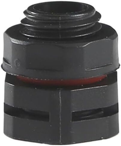 Waterproof Air Vent Valves Plastic Pressure Air Vent Plug Membrane IP68 Screw Valve Black in Breathable for Chemical Packaging m5 m6(White,M12X1.5_50PCS) in Saudi Arabia