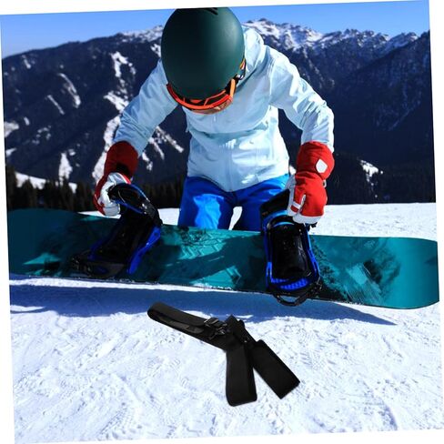 Yardwe Adjustable Ski Strap and Carrier for Skis and Snowboards Lightweight and Portable Snowboard Holder Comfortable Padded Shoulder Strap for and Storage in Saudi Arabia