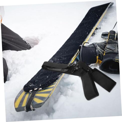 Yardwe Adjustable Ski Strap and Carrier for Skis and Snowboards Lightweight and Portable Snowboard Holder Comfortable Padded Shoulder Strap for and Storage in Saudi Arabia