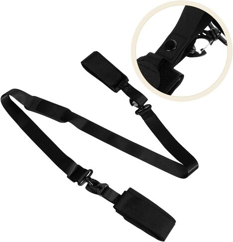 Yardwe Adjustable Ski Strap and Carrier for Skis and Snowboards Lightweight and Portable Snowboard Holder Comfortable Padded Shoulder Strap for and Storage in Saudi Arabia