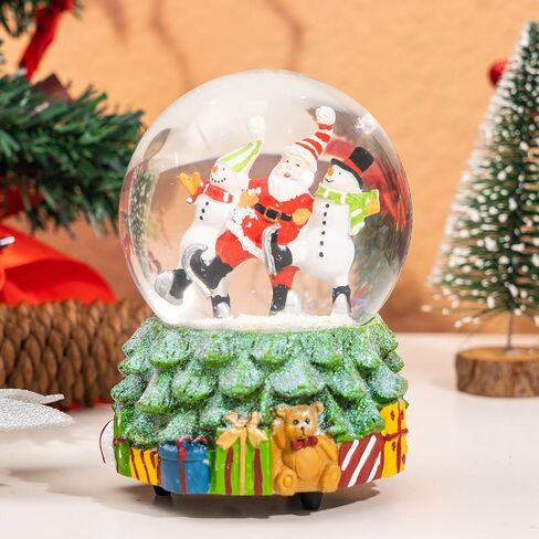 كرة ثلج زجاجية مائية موسيقية من توبادورن، كرة مائية لامعة، دعها تثلج in Kuwait