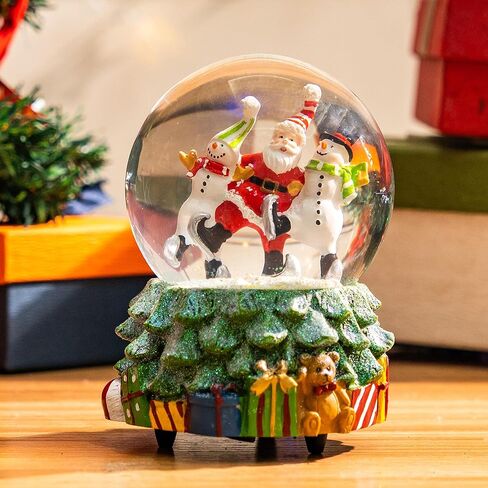 كرة ثلج زجاجية مائية موسيقية من توبادورن، كرة مائية لامعة، دعها تثلج in Kuwait