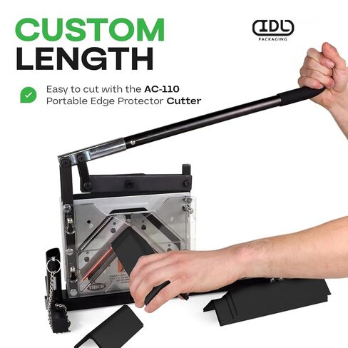 IDL Packaging 2" x 2" x 36" Cardboard Edge Protector (Pack of 12) - Corner Protectors for Shipping, Storage, & Moving – Reinforced Corner Guard Protection for Pallets, Wall Corners, & Furniture in Saudi Arabia