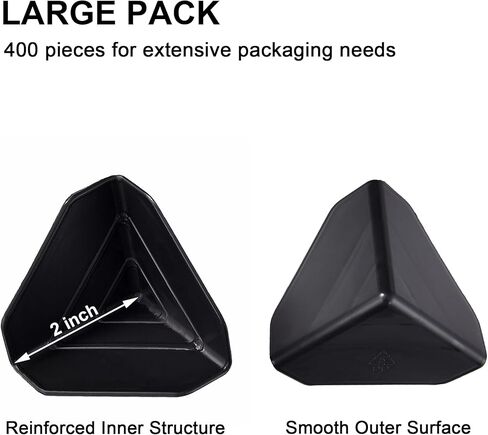 400 قطعة من واقي زوايا الصندوق للشحن، 2 بوصة × 2 بوصة × 2 بوصة in Kuwait