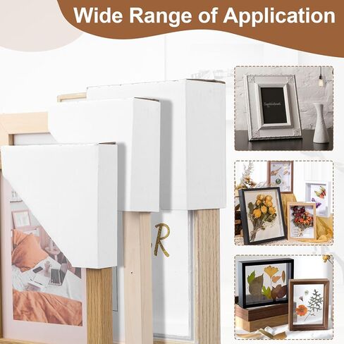 120 Pack Adjustable Cardboard Corners for Packing Artwork, Picture Frame Corner Protectors - Cardboard Corner Protectors for 1", 1.5" & 2.2" Frames Shipping Moving Storage in Saudi Arabia