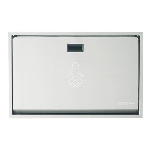 محطة تغيير حفاضات الأطفال من سوفا ساميت ذات سطح أفقي وقابلة للتركيب بالكامل من الفولاذ المقاوم للصدأ in Kuwait