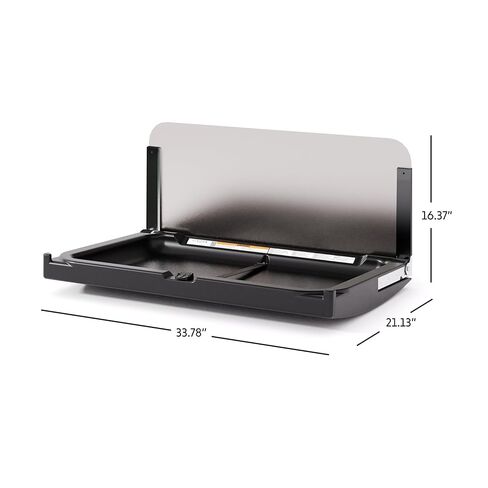 وحدة تغيير حفاضات الأطفال من سوفا إليمينت بتركيب أفقي على السطح مع سبلاش - أسود in Kuwait