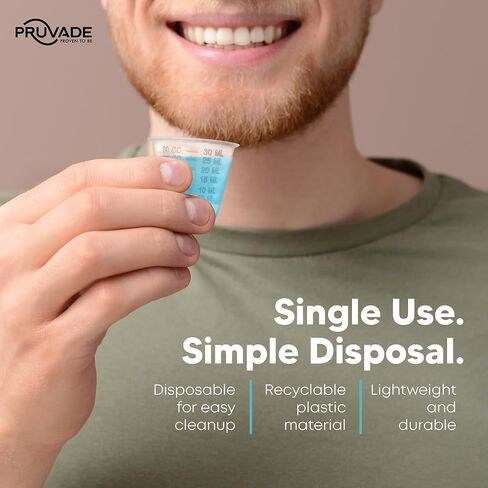 1000 عبوة 1 أونصة. أكواب طبية للاستعمال مرة واحدة مع خطوط جرعات متدرجة للحبوب أو السوائل، 1000 عبوة كبيرة، قياس جرعة واحدة للمنزل، والممرضة، والمستشفى، والرعاية الطبية |1000 عبوة in Kuwait