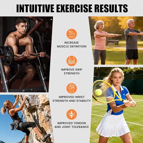 مقوي الساعد مع حزام المعصم، مدرب قوة قبضة الساعد من الفولاذ الكربوني السميك، حزام من النايلون بوزن 300 رطل للتدريب على السحب بذراع واحدة، مدرب المعصم في صالة الألعاب الرياضية المنزلية in Kuwait