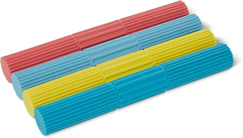 Amazon Basics Flexible Resistance Bar, Wrist and Forearm Strengthening Exercise Bars for Physical Therapy Training, Set of 4 in Saudi Arabia