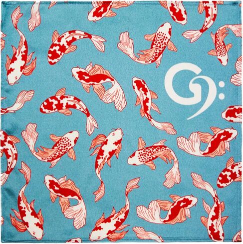 Silk C Flute Swab | 100% Pure Mulberry Silk | Safe & Gentle on Flutes | Non-Treated for Enhanced Absorption & Drying | Premium Stitching | 10"x10" (Otters, 10"x10") in Saudi Arabia