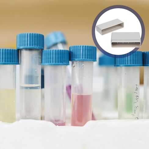 Housoutil 3pcs Compartment Plastic Cryovial Box for Freezing Tubes Low Temperature Resistant Storage for Laboratory Samples Organize Freezing Tubes Conditions in Saudi Arabia