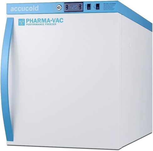 Accucold 19" Freezer, 1.4 cu.ft. Capacity, Pharmacy, Medication, Vaccine, Undercounter, Freestanding, -30°C to -10ºC Storage, White - AFZ1PV in Saudi Arabia