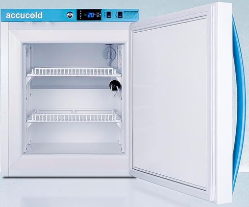 Accucold 19" Freezer, 1.4 cu.ft. Capacity, Pharmacy, Medication, Vaccine, Undercounter, Freestanding, -30°C to -10ºC Storage, White - AFZ1PV in Saudi Arabia