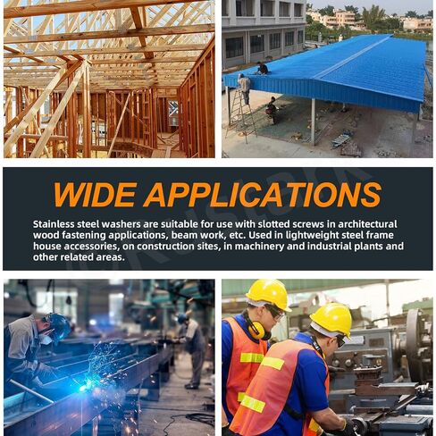 100 قطعة 15 مقاس M3-M14 304 مجموعة متنوعة من غسالات الأطباق المربعة المصنوعة من الفولاذ المقاوم للصدأ، غسالة أطباق مربعة، غسالة مسطحة، مثبت للبناء والمعدات الصناعية in Saudi Arabia
