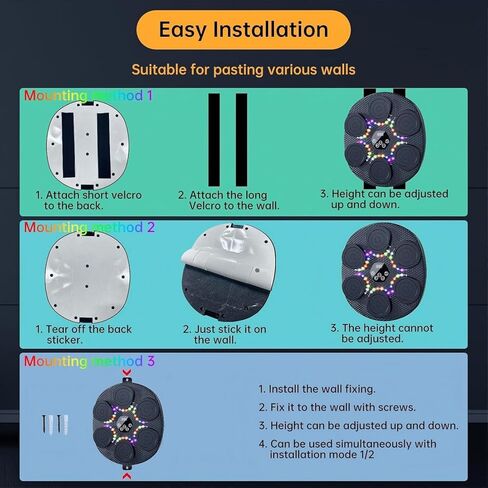آلة ملاكمة موسيقية ذكية مع قفازات، هدية لعبة ملاكمة ممتعة للأطفال in Kuwait