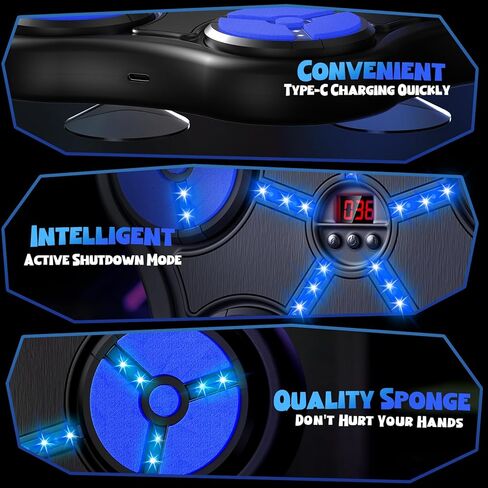 ألعاب آلة الملاكمة للأولاد بعمر 5 6 7 8 9 10 11 12 عامًا، حقيبة ملاكمة بلوتوث ذكية مثبتة على الحائط، معدات تدريب الملاكمة الموسيقية مع قفاز الملاكمة، هدايا عيد ميلاد للأطفال من سن 5 إلى 12 عامًا in Kuwait