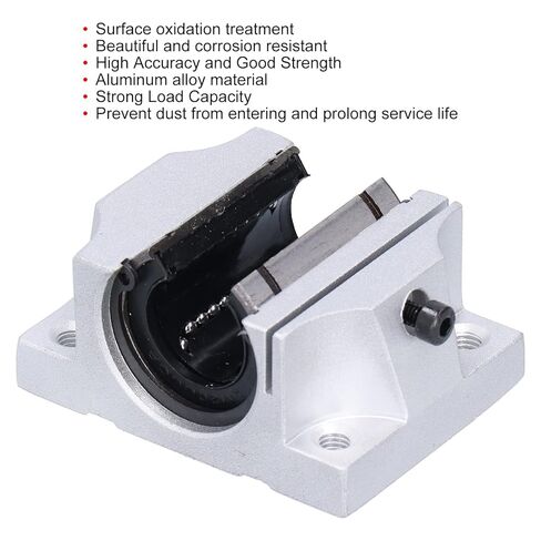 TBR20UU Linear Ball Bearing Slide Block Units Linear Guide Slider Bearing Block 20mm Bore Dia in Saudi Arabia
