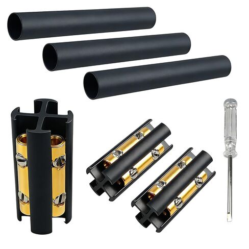 2 Sets Underground Wire Splice Kit for Romex 14/3 to 8/3 Direct Bury UF Electrical Wire Cable, 600V Max Waterproof Underground Wire Connector Kit with Connectors & Heat Shrink Tubing in Kuwait