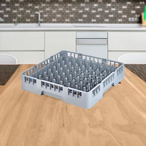 Commercial Dish Rack Polypropylene Peg Rack Without Extender (Gray, 64 Thron) in Saudi Arabia
