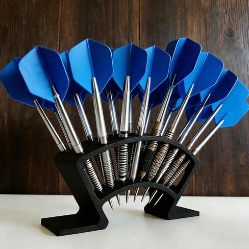 1 Pc 27-Slot Dart Holder - Standing Dart Storage Organizer Tool for Space-Saving Home Organization, Ideal Auxiliary Accessory for Parties & Outdoor Entertainment Activities in Saudi Arabia