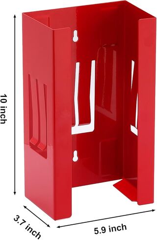 EMENTOL Magnetic Glove/Tissue Dispenser Holder, Red Glove Dispenser Wall Mount, Mount onto Tool Box or in Workshops in Saudi Arabia