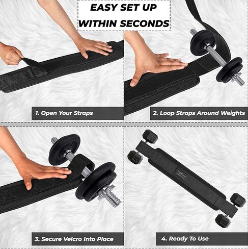 Hip Thrust Belt - Heavy duty, Comfortable, Adjustable Glute Trainer with Anti-Slip Pads. Ideal for Home Workouts with Dumbbells, Kettlebells, Plates. Extra Padding for Gym and Home Fitness hold up to 600 lbs - Black in Saudi Arabia