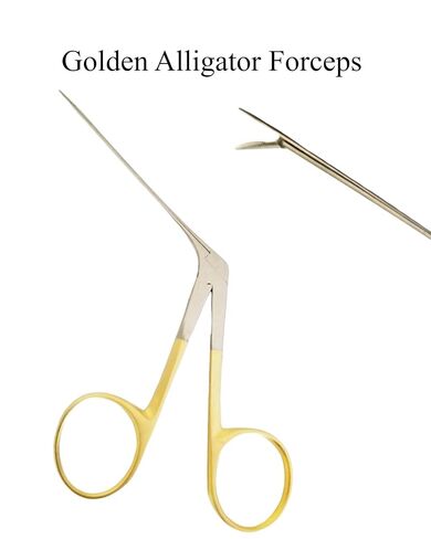 Micro Alligator Forceps Stainless Steel Precision Lab & Training Tool for Model or Educational Use, Autoclavable and Reusable Instrument in Saudi Arabia