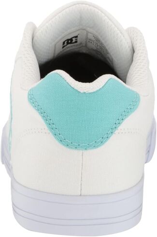 DC Unisex-Child Chelsea Youth Skate Shoe, White/Mint Julip, 12 US Little Kid in Saudi Arabia