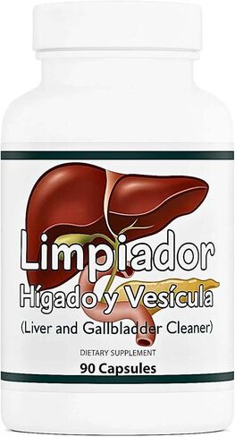 Limpiador Hígado y Vesícula, Liver Support with Boldo Extract and Milk Thistle Extract, 90 Vegetarian Capsules in Saudi Arabia