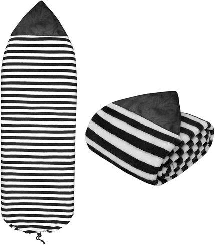 Surfboard Cover Surfboard Sock Cover Lightweight Stretch Board Bag Foldable Surf Bag for Surfing Board Fits All 6ft Surf Boards in Kuwait