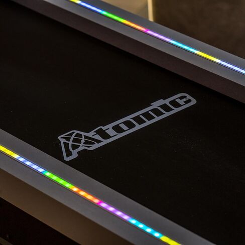 Atomic 9‑Foot Prism Shot LED Speedball Arcade Game Table – Skeeball‑Style LED Scoring with Lighted Rails & Target, Electronic Scoreboard & Sound Effects – Automatic Ball Return in Saudi Arabia