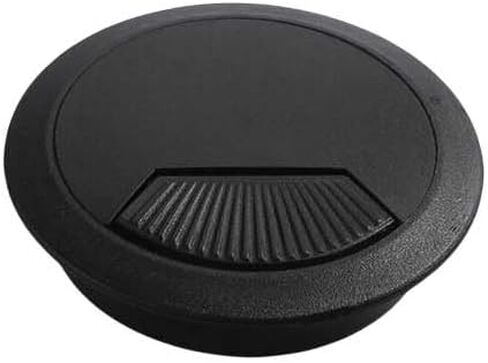 Desk Grommet,Cable Grommet Cable Grommet， 8PCS Desk Hole Cover Detachable Office Table Cable Grommet 53mm Black(Silver,53mm) in Saudi Arabia
