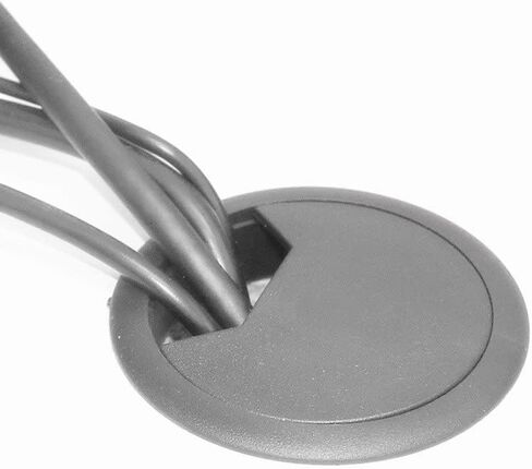 Desk Grommet,Cable Grommet Cable Grommet， 8pcs/Lot Computer Desk Table Cabinet Round Wire Grommet Cable Organizer Plastic Cable Hole Cover in Saudi Arabia