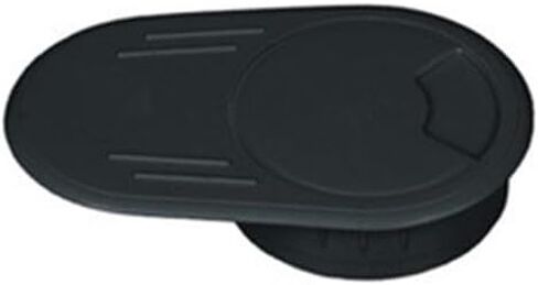 Desk Grommet,Cable Grommet Cable Grommet， 10Pcs Wire Hole Cover 53MM 60MM Cable Grommet Holder Storage for Computer Office Table Hotel Desk Furniture Hardware(Black,53MM) in Saudi Arabia
