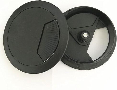 Desk Grommet,Cable Grommet 10PCS/ Furniture Hardware Computer Desk Table Grommet Cable Port 60mm Plastic Wire Hole Cover in Saudi Arabia