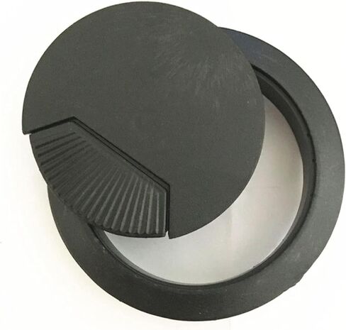 Desk Grommet,Cable Grommet 10PCS/ Furniture Hardware Computer Desk Table Grommet Cable Port 60mm Plastic Wire Hole Cover in Saudi Arabia