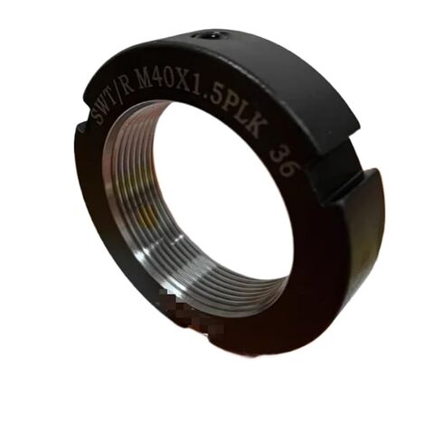 Slot Slotted Round Nut 1pcs SWT/F F Type Flank Locking Round nut Locomotive Grinder Spindle Precision self-Locking(M40X1.5) in Saudi Arabia