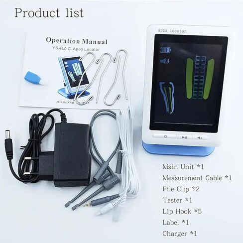 REEHUT USA Apex Locator Endo Measure LCD Screen And Accessories YS-RZ-C in Kuwait