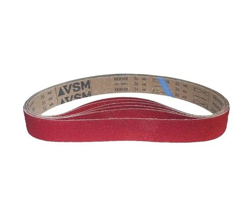 أحزمة صنفرة كاشطة 1220 × 50 مم 2 × 48، سيراميك، زركونيا، لتلميع طحن الخشب المعدني (P40 × 6 قطع) in Kuwait